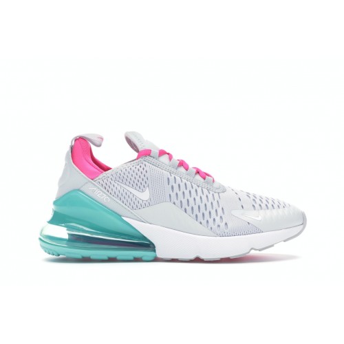 Кроссы Nike Air Max 270 South Beach (W) - женская сетка размеров