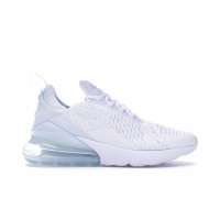 Женские кроссовки Nike Air Max 270 Triple White (W)