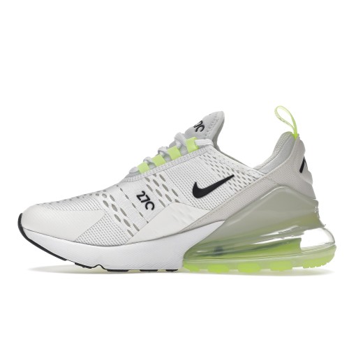 Кроссы Nike Air Max 270 White Ghost Green (W) - женская сетка размеров