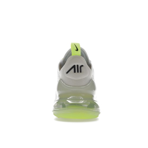 Кроссы Nike Air Max 270 White Ghost Green (W) - женская сетка размеров