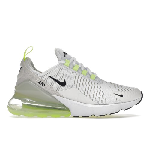 Кроссы Nike Air Max 270 White Ghost Green (W) - женская сетка размеров