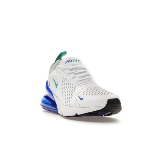 Кроссы Nike Air Max 270 White Lapis (W) - женская сетка размеров