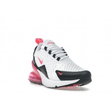 Женские Nike Air Max 270 White Black Hyper Pink (W)