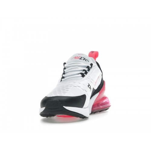 Nike Wmns Air Max 270 White Black Hyper Pink - женская сетка размеров Nike Wmns Air Max 270 White Black Hyper Pink - женская сетка размеров