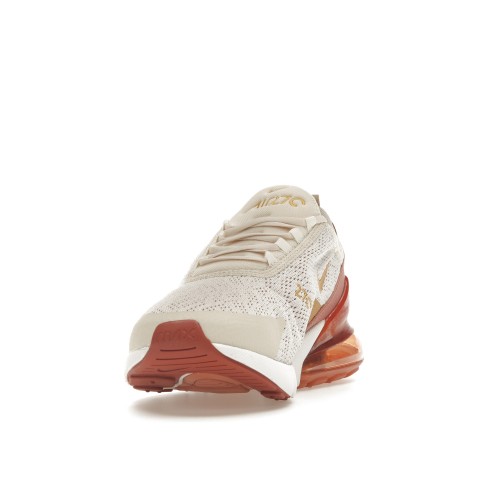 Кроссы Nike Air Max 270 Light Cream Terra Blush (W) - женская сетка размеров