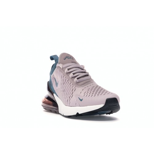 Кроссы Nike Air Max 270 Particle Rose Celestial Teal (W) - женская сетка размеров