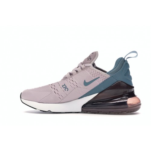 Кроссы Nike Air Max 270 Particle Rose Celestial Teal (W) - женская сетка размеров