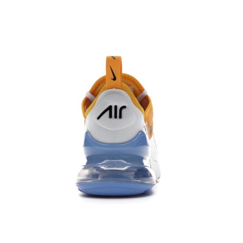 Кроссы Nike Air Max 270 Gradient University Gold (W) - женская сетка размеров