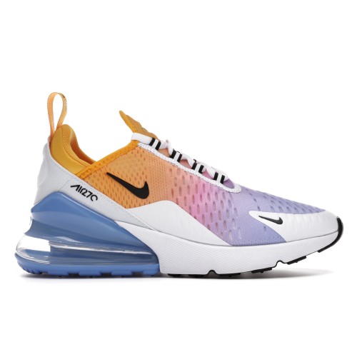Кроссы Nike Air Max 270 Gradient University Gold (W) - женская сетка размеров