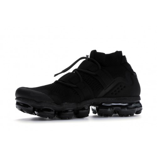 Кроссы Nike Air VaporMax Utility Triple Black - мужская сетка размеров