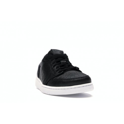 Кроссы Jordan 1 Retro Low NS Black White (W) - женская сетка размеров
