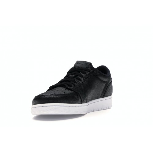 Кроссы Jordan 1 Retro Low NS Black White (W) - женская сетка размеров