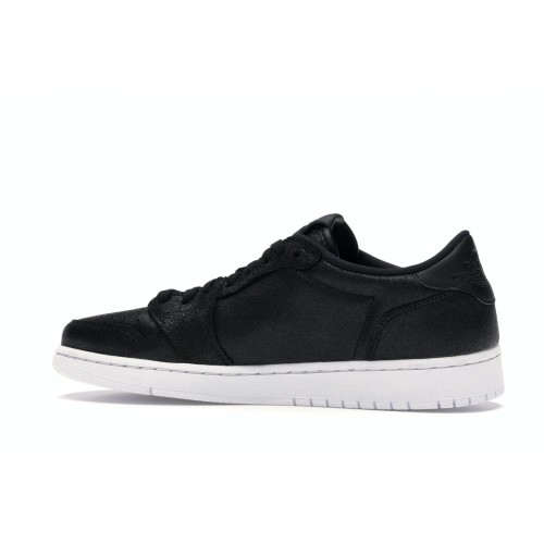 Кроссы Jordan 1 Retro Low NS Black White (W) - женская сетка размеров