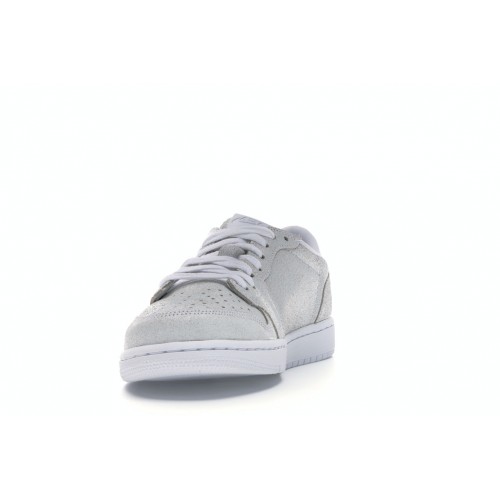 Кроссы Jordan 1 Retro Low NS White (W) - женская сетка размеров