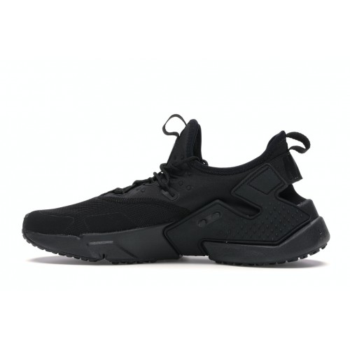 Кроссы Nike Air Huarache Drift Black White - мужская сетка размеров