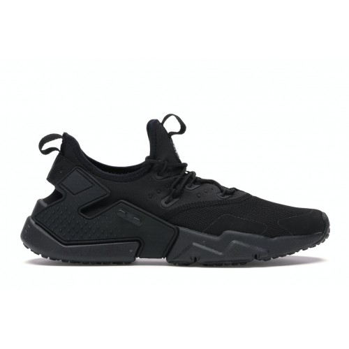 Кроссы Nike Air Huarache Drift Black White - мужская сетка размеров
