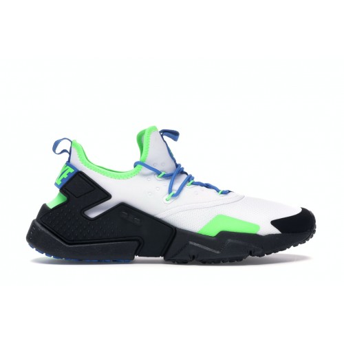 Кроссы Nike Air Huarache Run Drift Scream Green - мужская сетка размеров