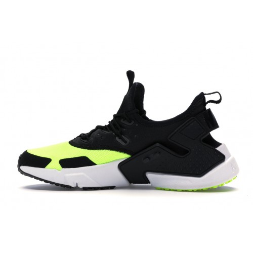 Кроссы Nike Air Huarache Drift Black Volt - мужская сетка размеров