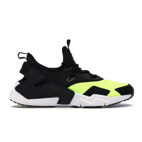 Кроссы Nike Air Huarache Drift Black Volt - мужская сетка размеров