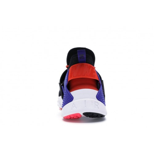 Кроссы Nike Air Huarache Drift Black Rush Violet - мужская сетка размеров