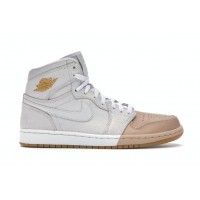 Женские кроссовки Jordan 1 Retro High Dip-Toe White (W)