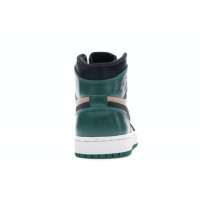 Женские Jordan 1 Retro High Bio Beige Anthracite Mystic Green (W)