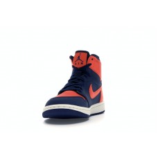 Женские Jordan 1 Retro High Blue Void Turf Orange (W)