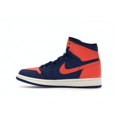 Женские Jordan 1 Retro High Blue Void Turf Orange (W)