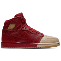 Женские кроссовки Jordan 1 Retro High Dip-Toe Red (W)