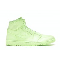 Женские кроссовки Jordan 1 Retro High Barely Volt (W)