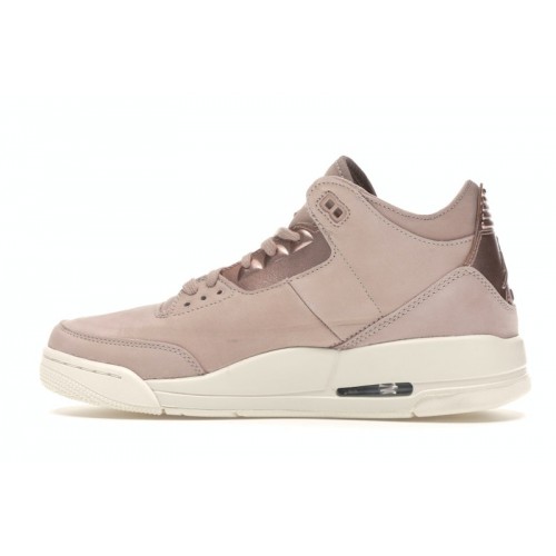 Кроссы Jordan 3 Retro Particle Beige (W) - женская сетка размеров