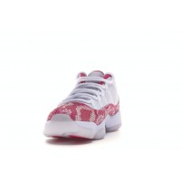 Женские кроссовки Jordan 11 Retro Low Pink Snakeskin (2019) (W)
