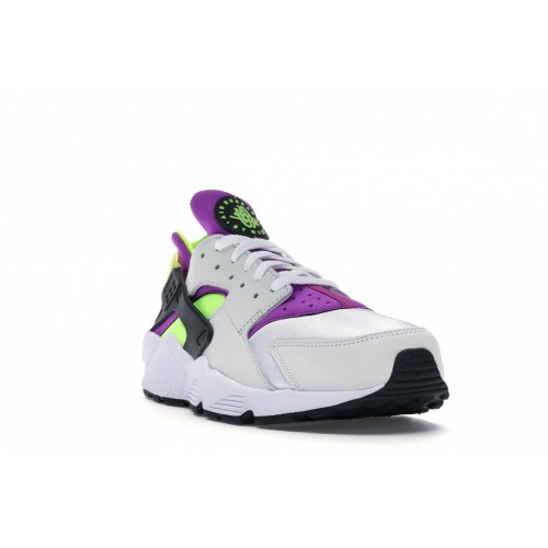 Кроссы Nike Air Huarache Run Neon Magenta (2018) - мужская сетка размеров