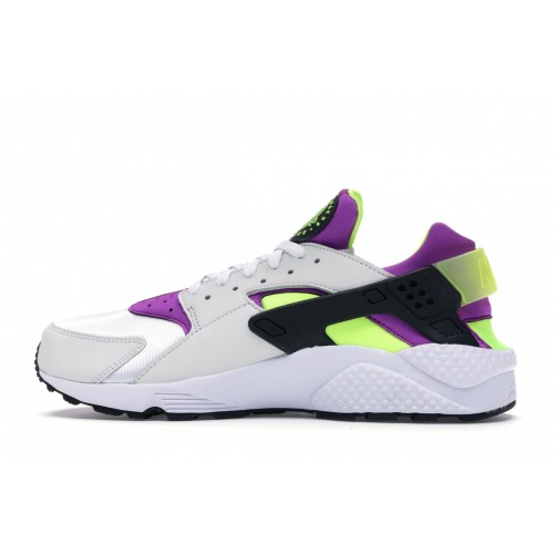 Кроссы Nike Air Huarache Run Neon Magenta (2018) - мужская сетка размеров