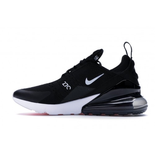 Кроссы Nike Air Max 270 Black White - мужская сетка размеров