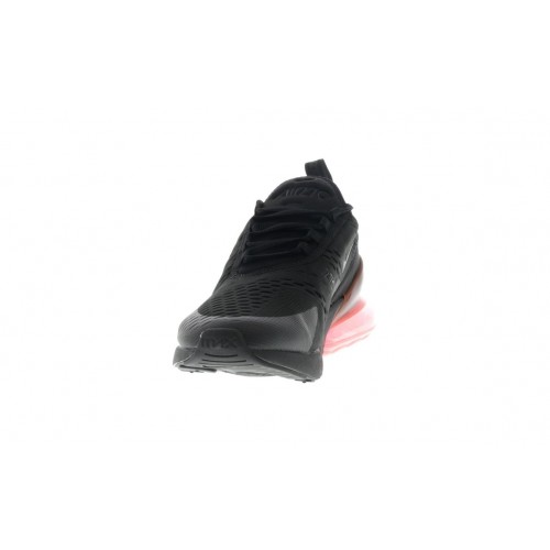 Кроссы Nike Air Max 270 Black Hot Punch - мужская сетка размеров