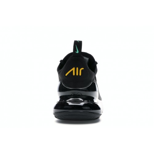 Кроссы Nike Air Max 270 Black Multi-Color - мужская сетка размеров