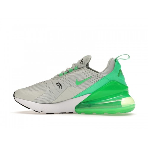 Nike Air Max 270 Light Silver Green Shock - мужская сетка размеров