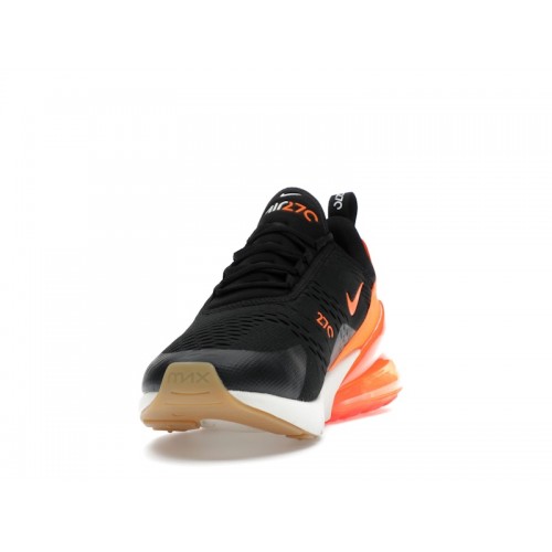 Nike Air Max 270 Black Bright Crimson - мужская сетка размеров