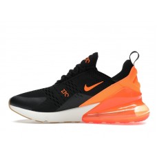 Nike Air Max 270 Black Phantom Total Orange