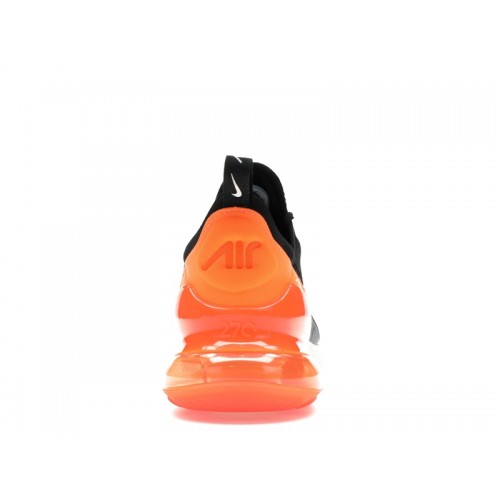 Nike Air Max 270 Black Bright Crimson - мужская сетка размеров