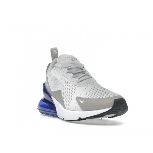 Nike Air Max 270 Vast Grey Racer Blue - мужская сетка размеров