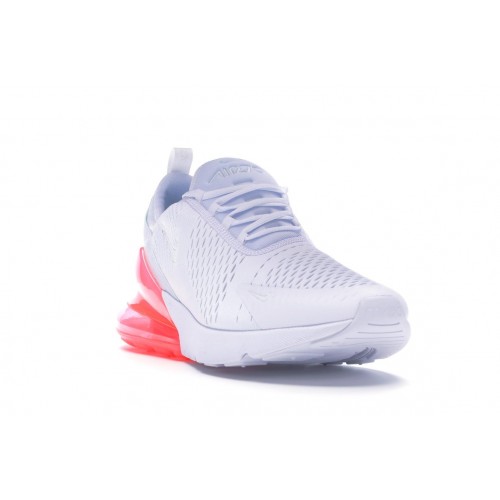 Кроссы Nike Air Max 270 White Pack (Hot Punch) - мужская сетка размеров