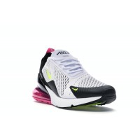Nike Air Max 270 White Black Fuchsia Volt