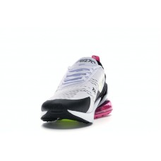 Nike Air Max 270 White Black Fuchsia Volt