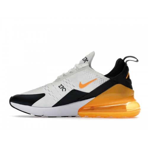Nike Air Max 270 Summit White Laser Orange - мужская сетка размеров
