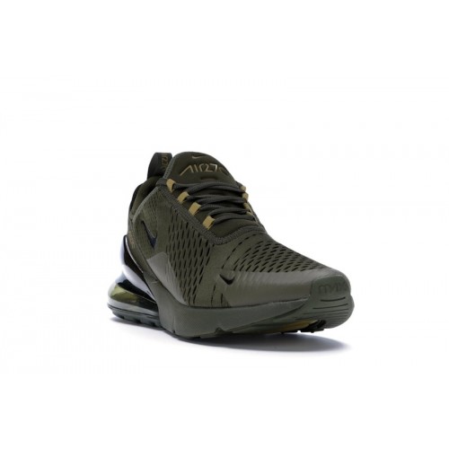Nike Air Max 270 Triple Olive - мужская сетка размеров