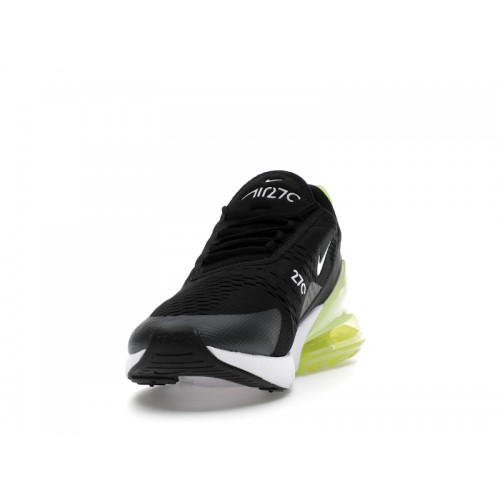 Nike Air Max 270 Black Light Lemon Twist - мужская сетка размеров