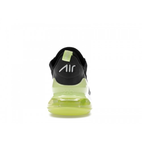 Nike Air Max 270 Black Light Lemon Twist - мужская сетка размеров