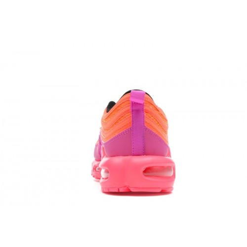 Кроссы Nike Air Max Plus/97 Racer Pink Hyper Magenta - мужская сетка размеров